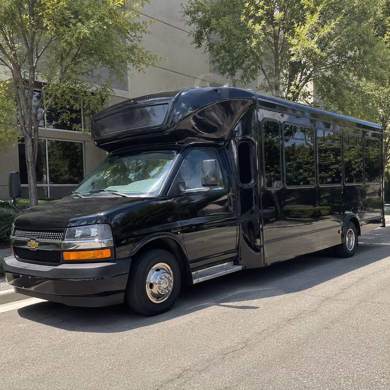 Cape Coral Bachelor & Bachelorette Transportation party bus exterior