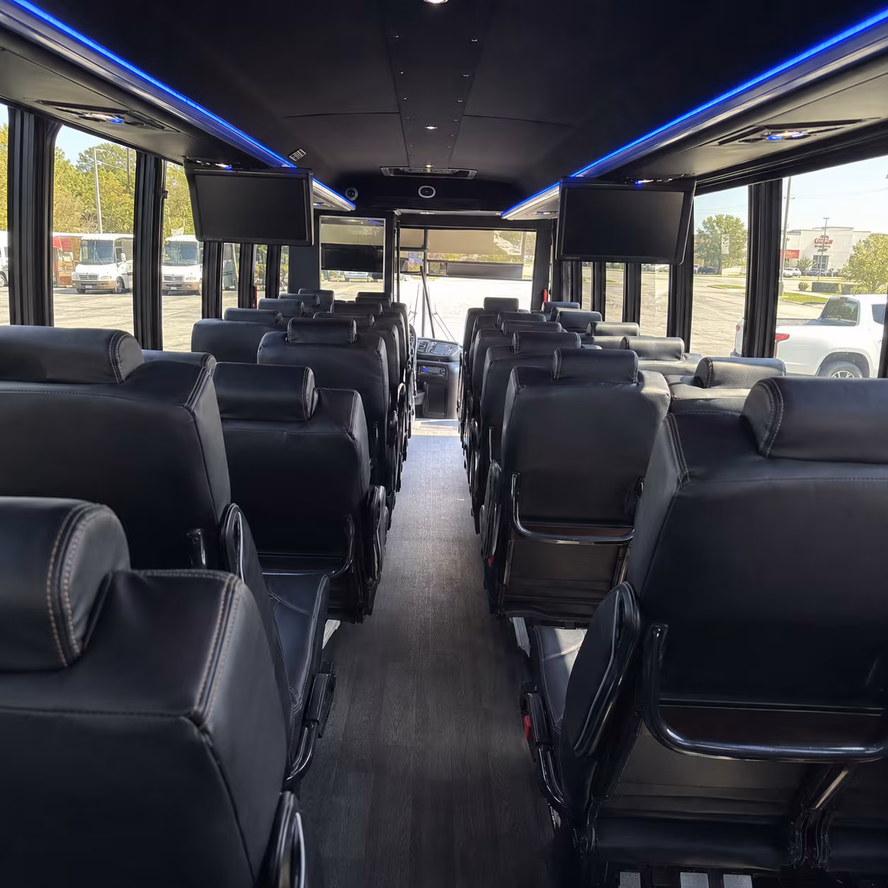 Cape Coral Corporate Transportation onboard seating