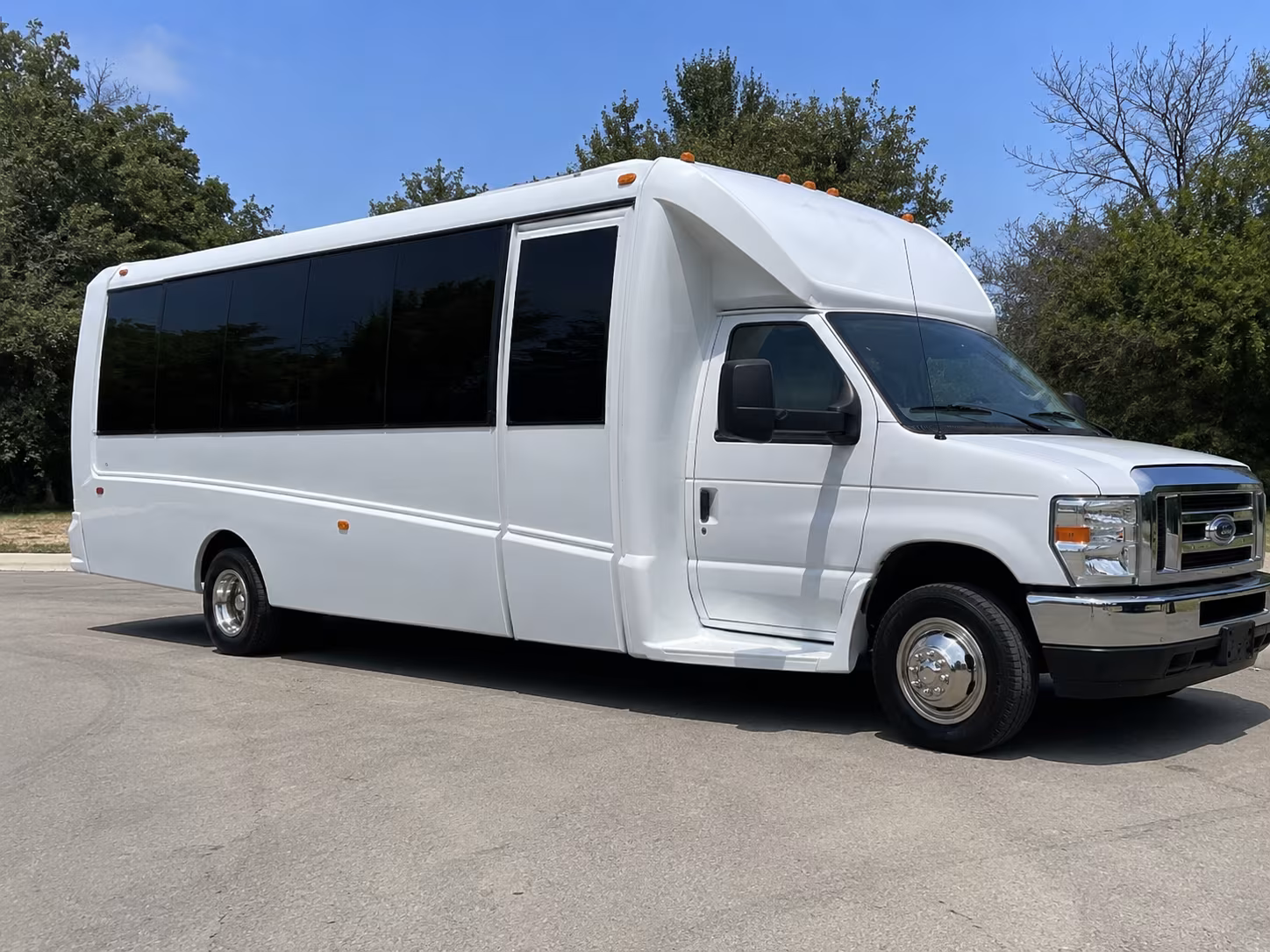 Cape Coral Private Event Transportation party bus interior