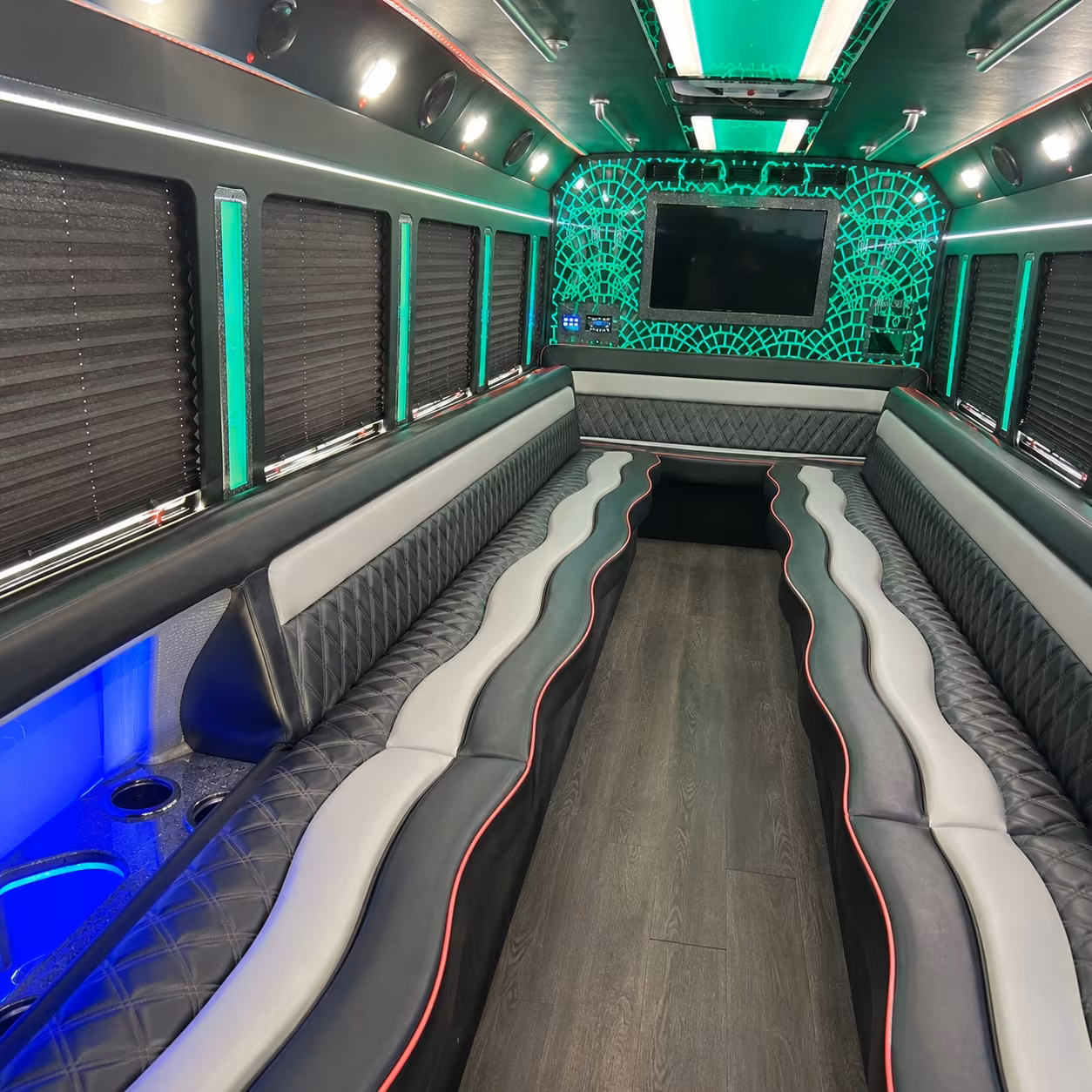 Cape Coral Prom & Homecoming Transportation party bus exterior