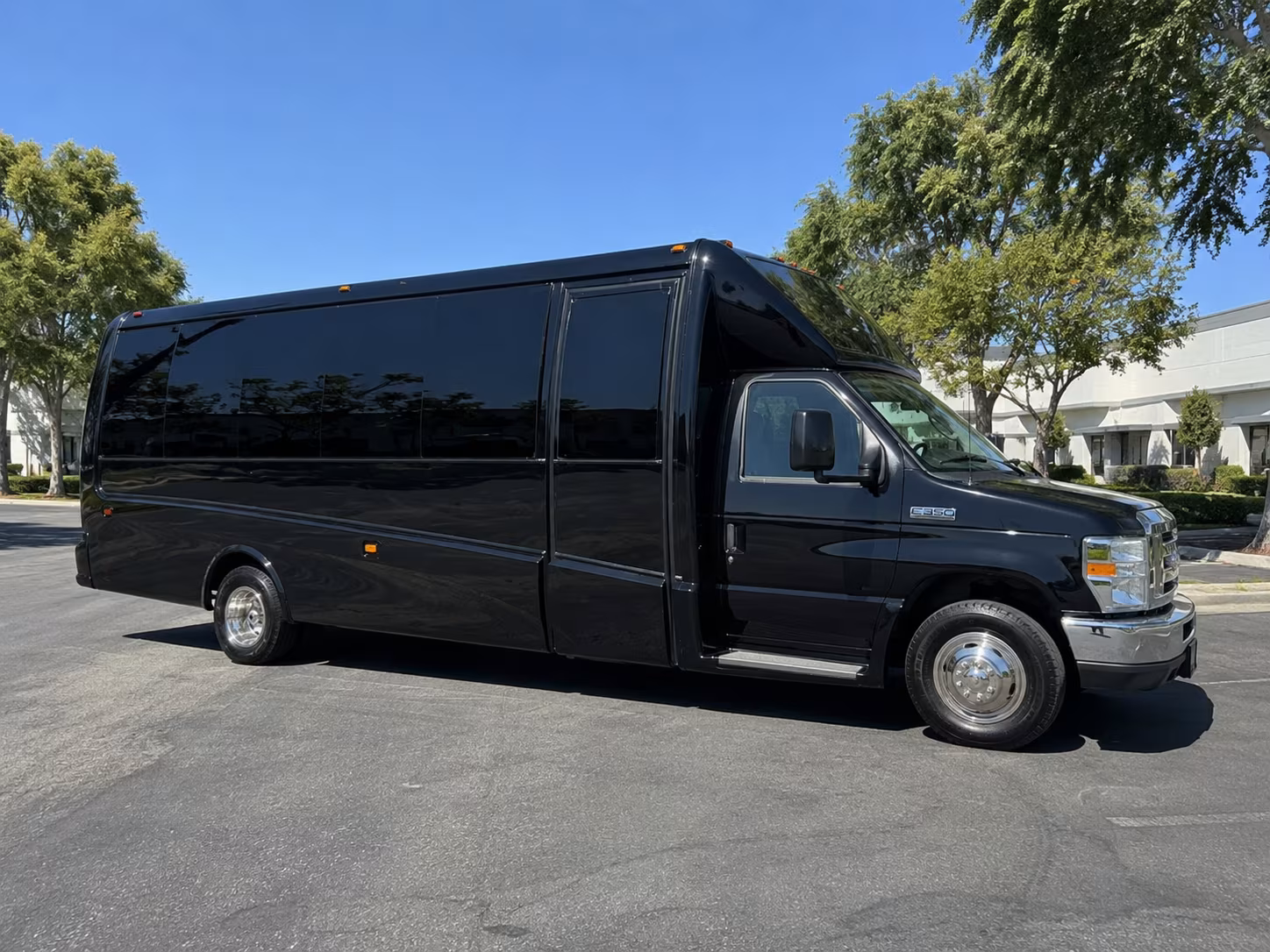 Cape Coral Sporting Event Transportation party bus exterior