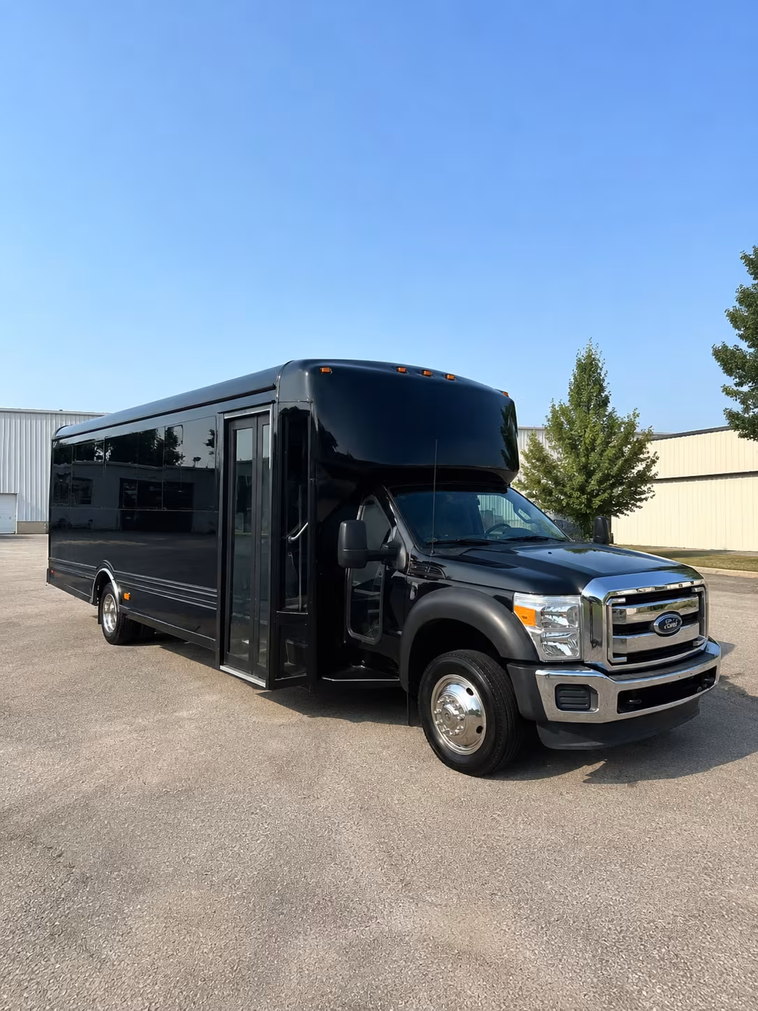 Cape Coral Sporting Event Transportation party bus exterior