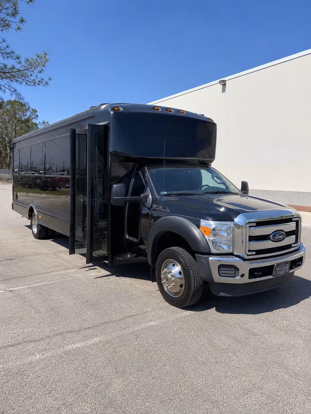 Cape Coral Sporting Event Transportation party bus exterior
