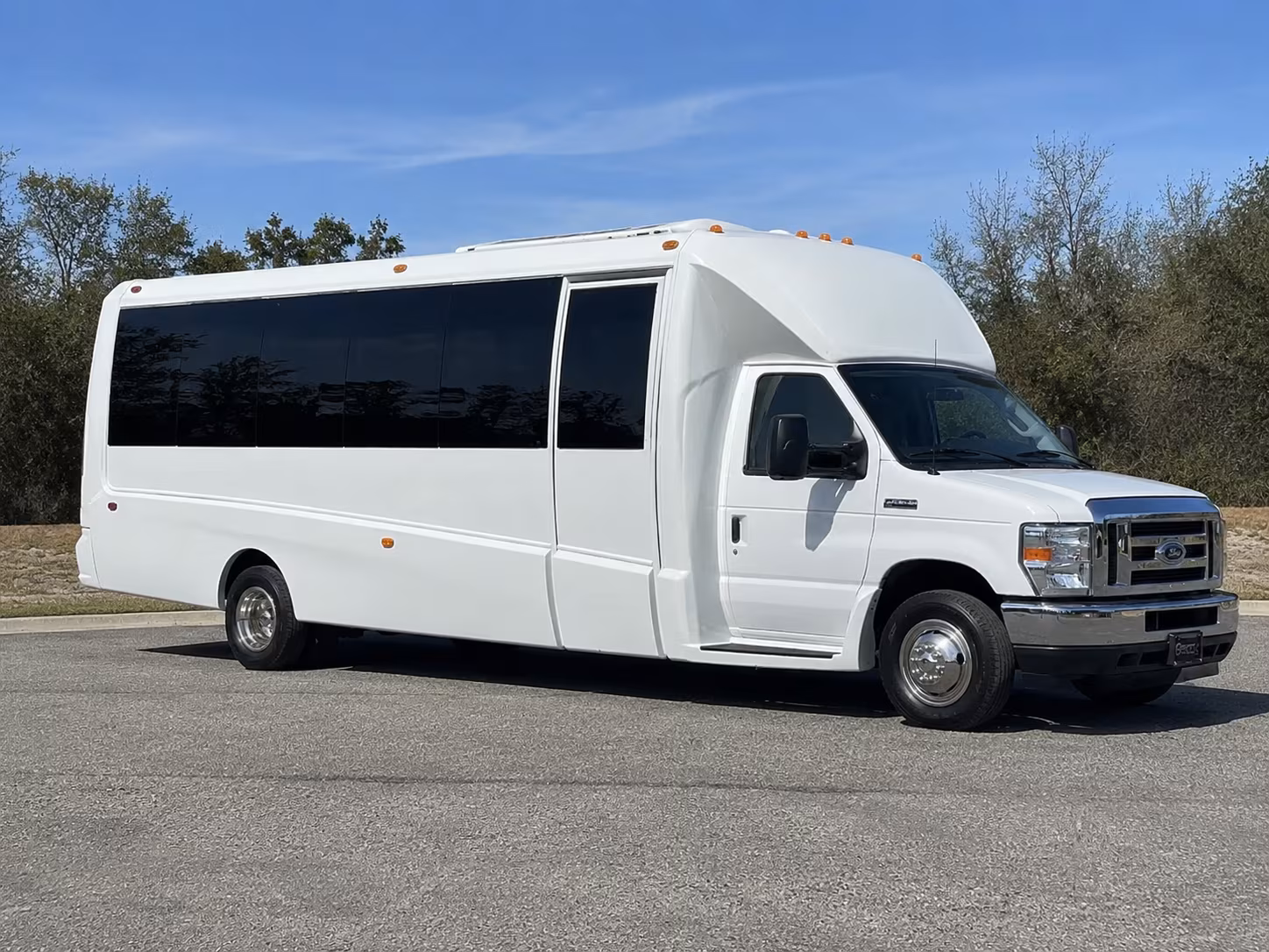 Cape Coral Winery Tour & Pub Crawl Transportation party bus exterior